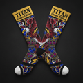 TITAN Crown Edition Tattoo Art Baseball & Softball Stirrup Socks