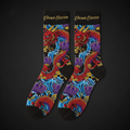 TITAN Crown Edition Tattoo Art Copper-Infused Recovery Socks