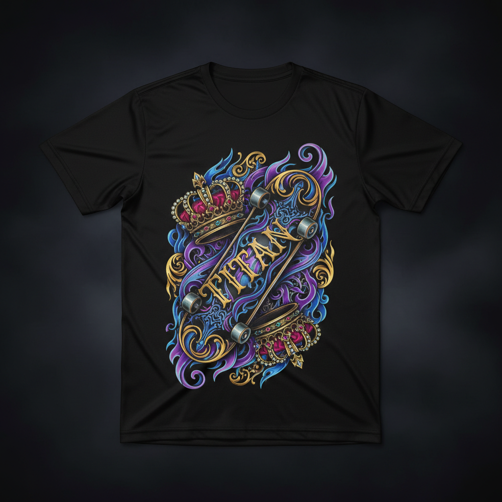 TITAN Crown Edition Fingerboard Graphic Tee