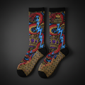 TITAN Crown Edition Tattoo Art Wrestling & Martial Arts Socks