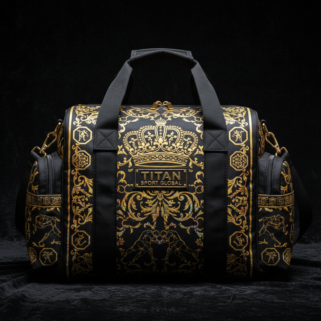 TITAN Crown Elite Wrestling & Grappling Bag — Takedown Crown Edition