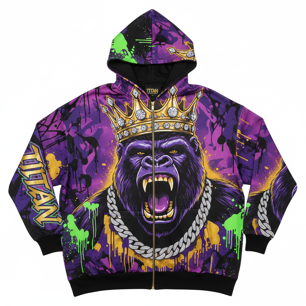 TITAN Crown Gorilla Hoodie