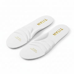 TITAN Diabetic Insoles - White Pair