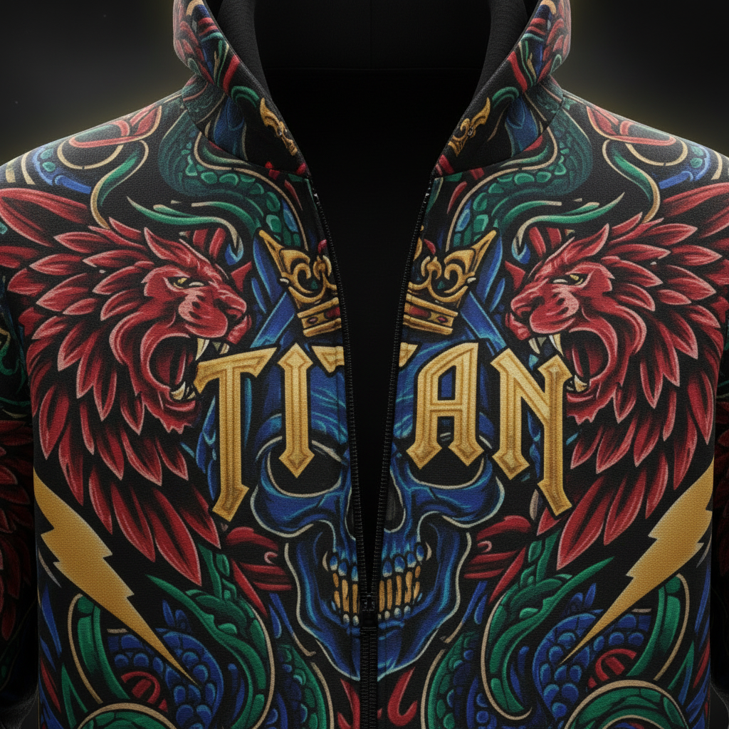 TITAN Domination Hoodie — Detail