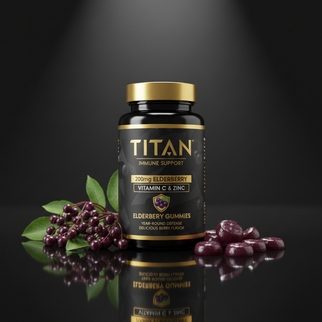 TITAN Elderberry Gummies - Immune Support