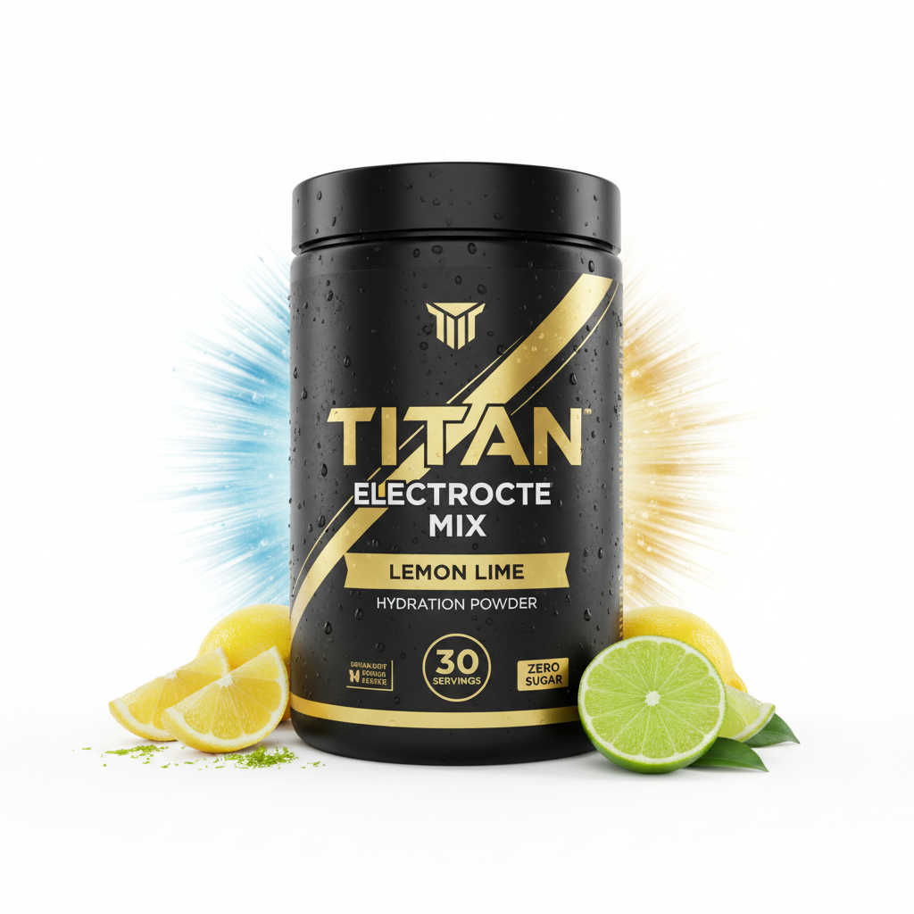 TITAN Electrolyte Mix - Lemon Lime (30 Servings)