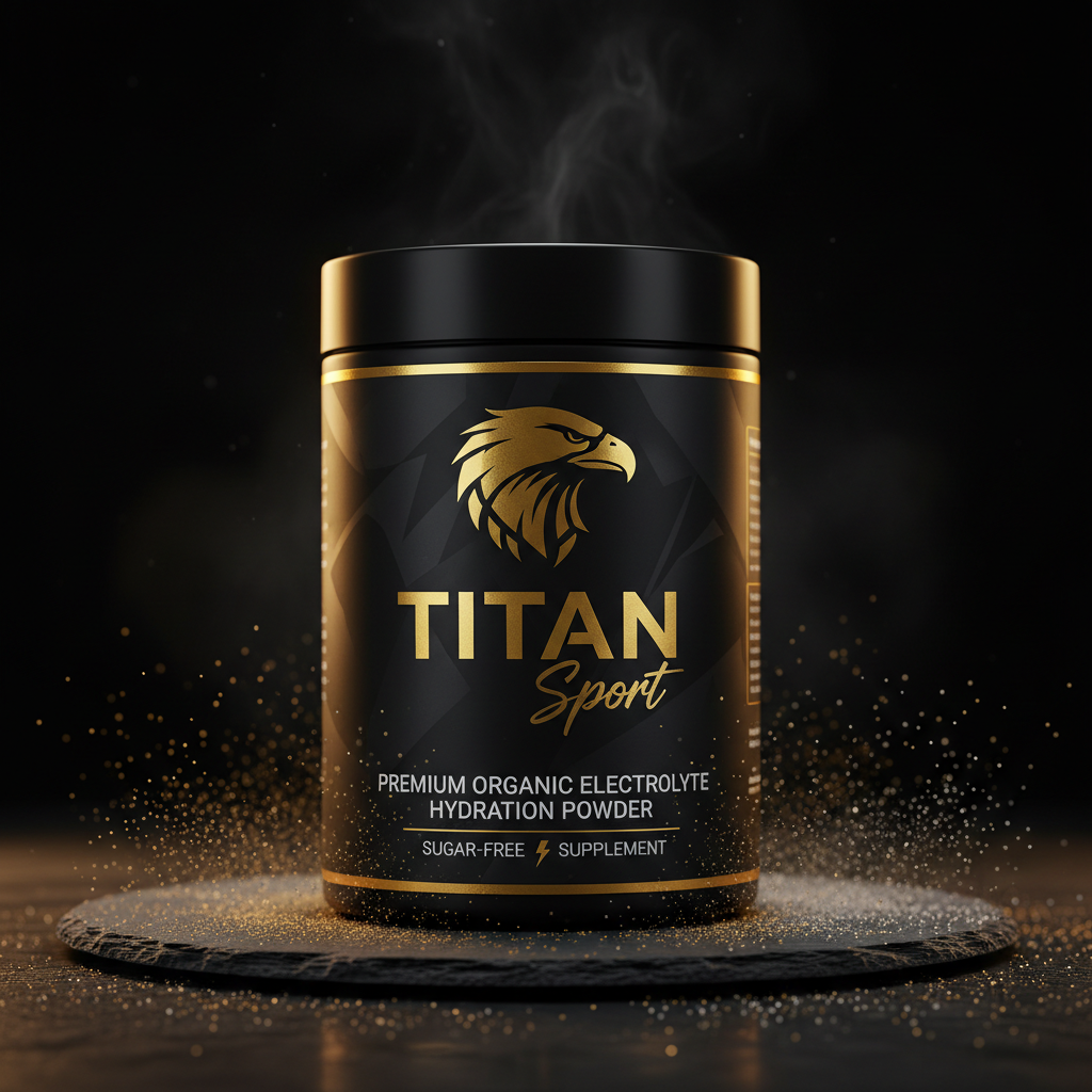 TITAN Electrolytes - Organic Hydration Powder Sugar-Free