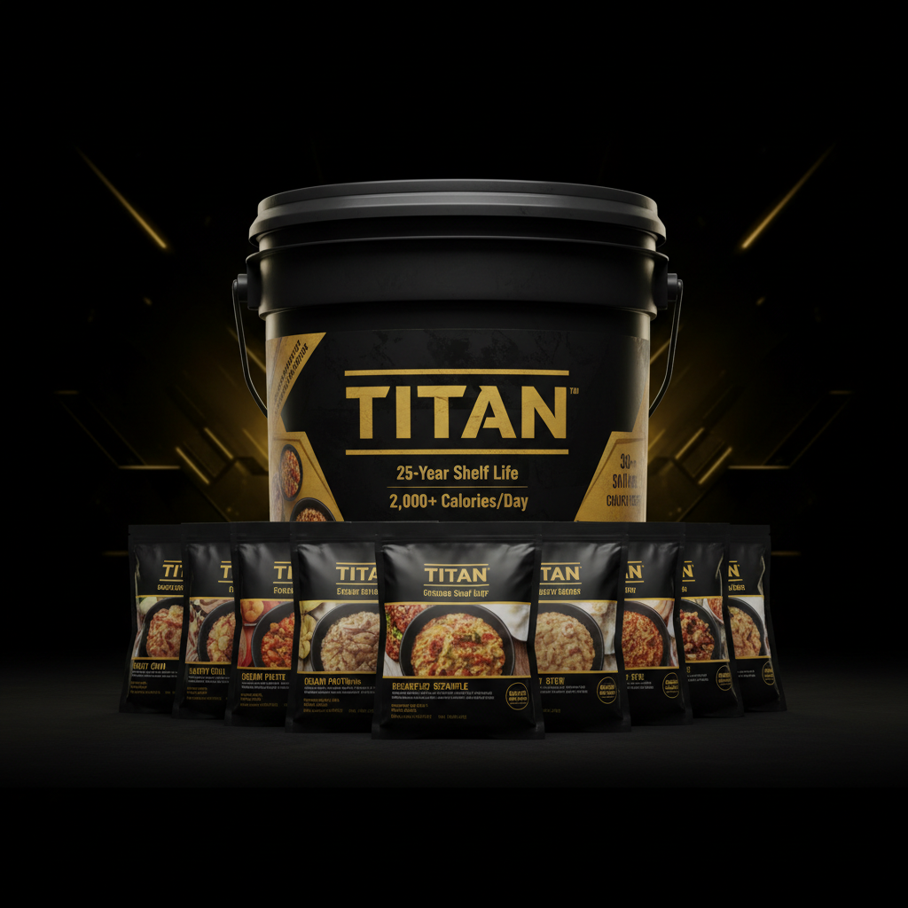 TITAN Emergency Food Supply - 30-Day Survival Kit