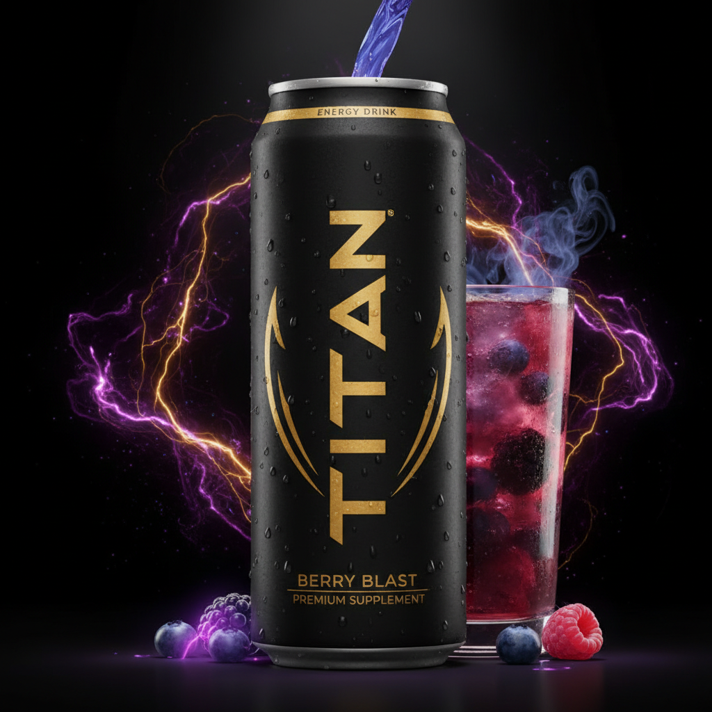 TITAN Energy Drink - Berry Blast