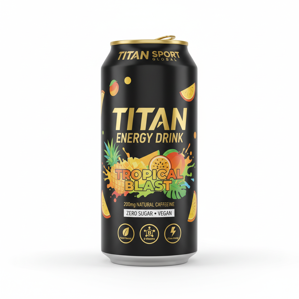 TITAN Energy Drink - Tropical Blast
