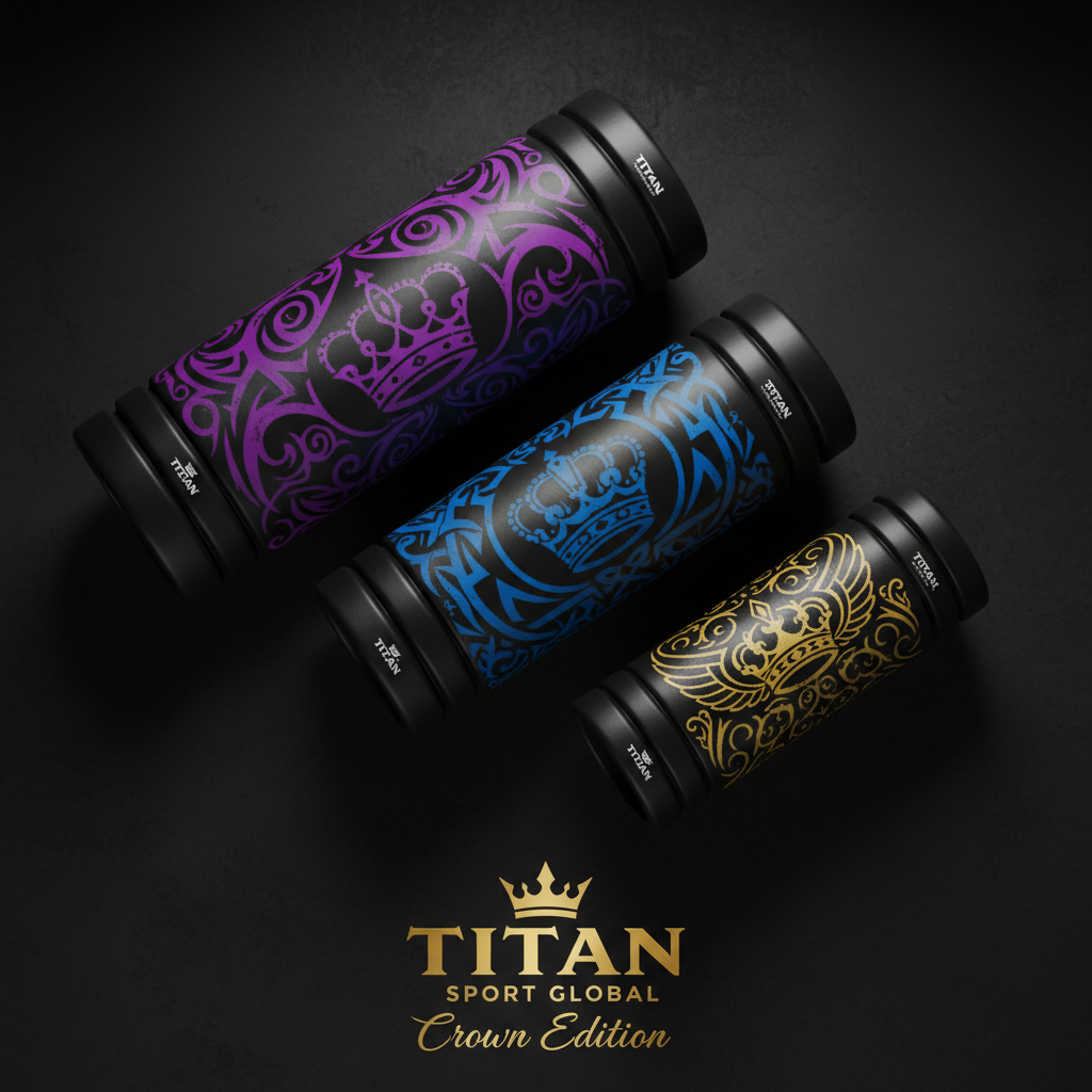 TITAN Foam Roller Set - 3-Piece Recovery Kit