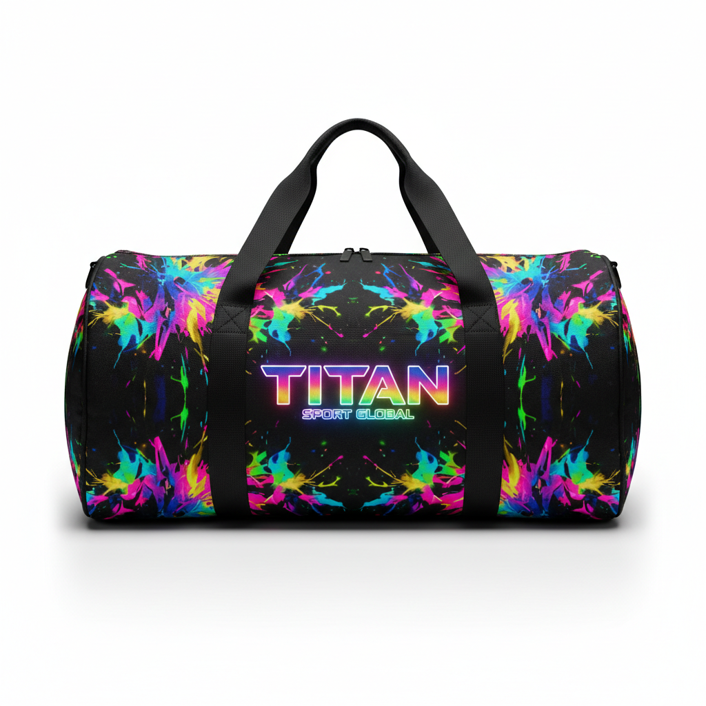 TITAN Glow Rainbow Duffle