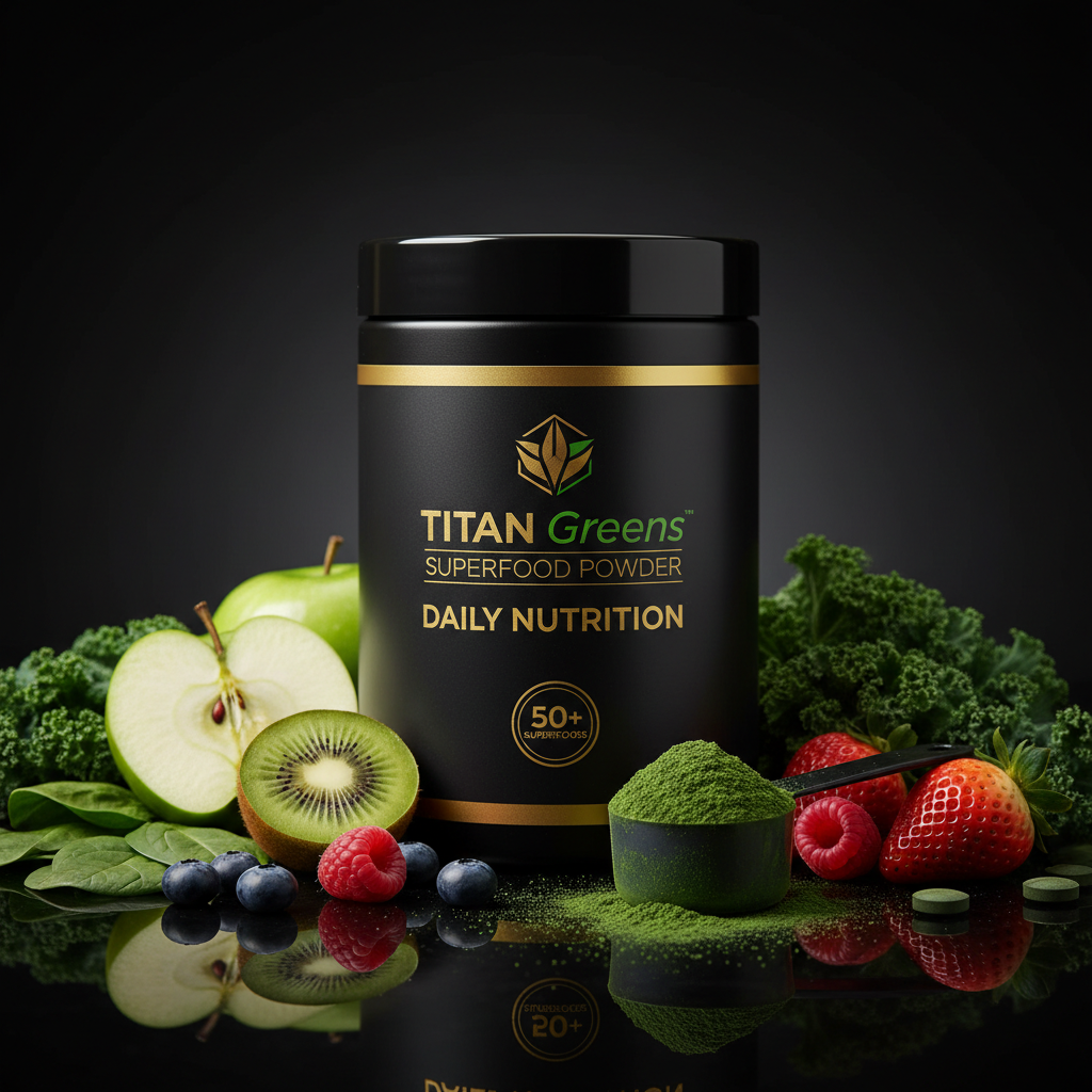 TITAN Greens Superfood Powder - Daily Nutrition