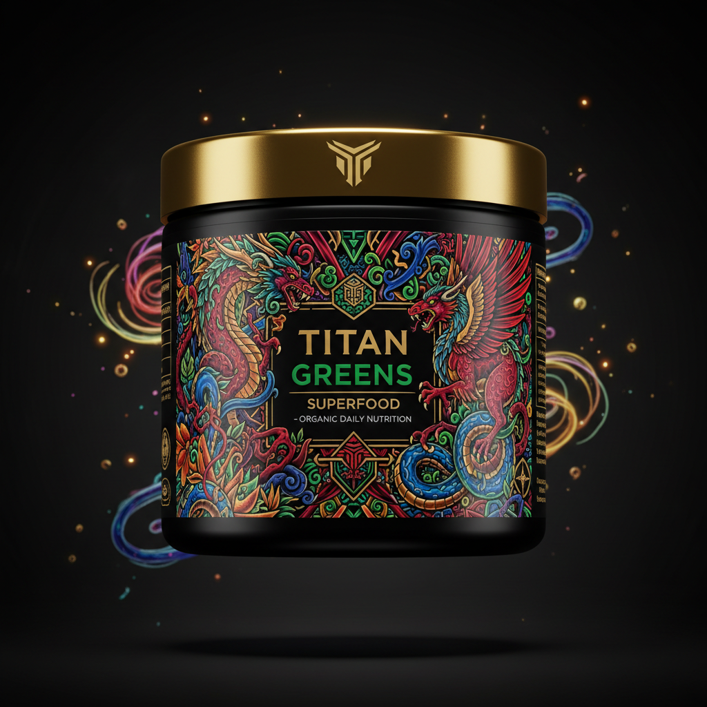 TITAN Greens Superfood - Organic Daily Nutrition