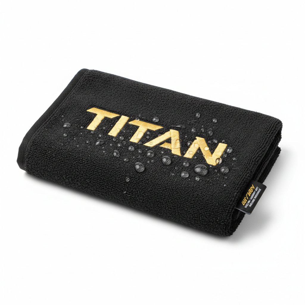 TITAN Gym Towel - Microfiber - Quick Dry - 16x32 Inch
