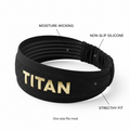 TITAN Headband - Black Moisture-Wicking