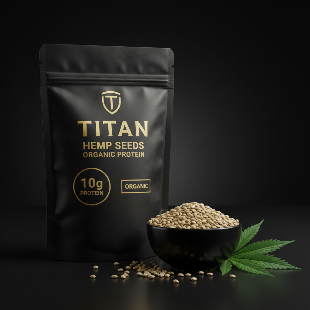 TITAN Hemp Seeds - Organic Protein