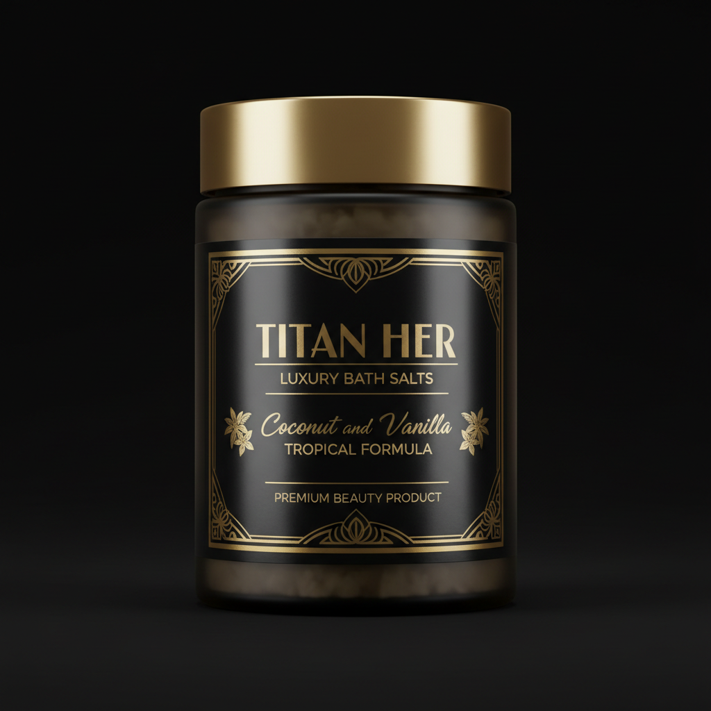 TITAN HER Bath Salts Coconut