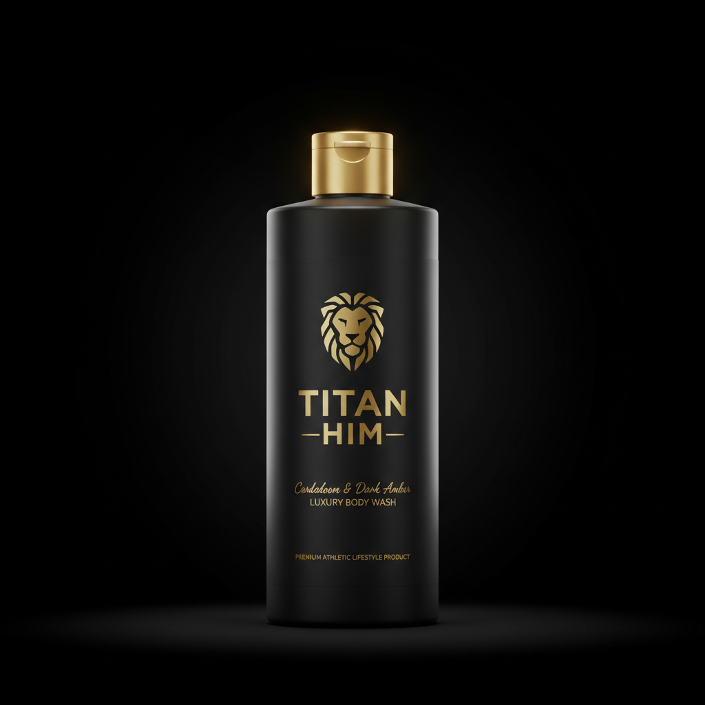 TITAN HIM Body Wash Cardamom & Dark Amber