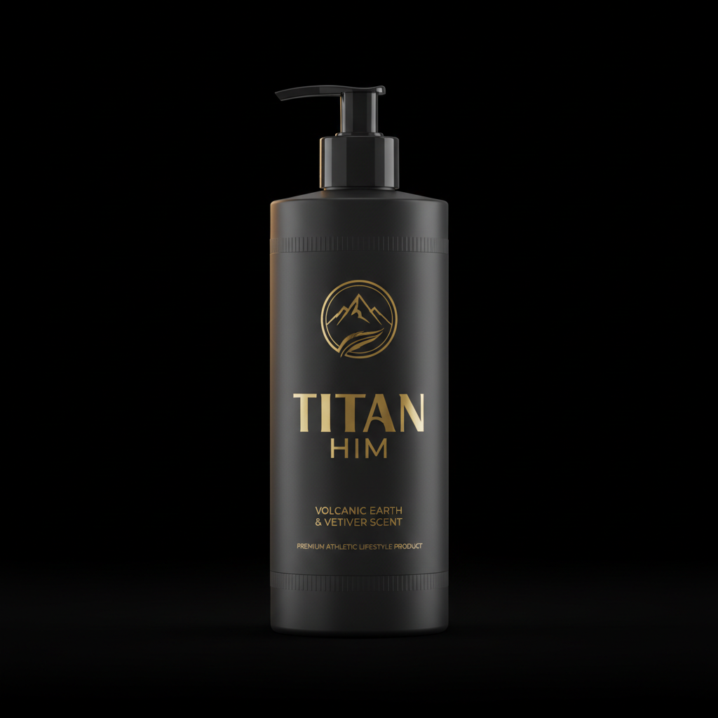 TITAN HIM Body Wash Volcanic Earth & Vetiver