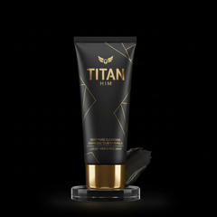 TITAN HIM Charcoal Clay Deep Pore Face Mask