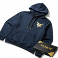 TITAN Hoodie - Men's Navy Performance