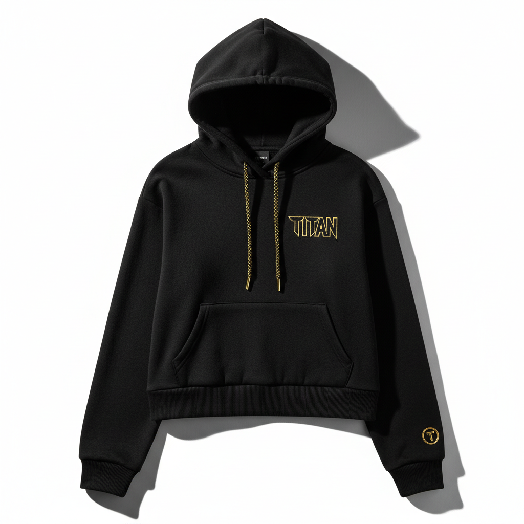 TITAN Hoodie - Women's Cropped Pullover