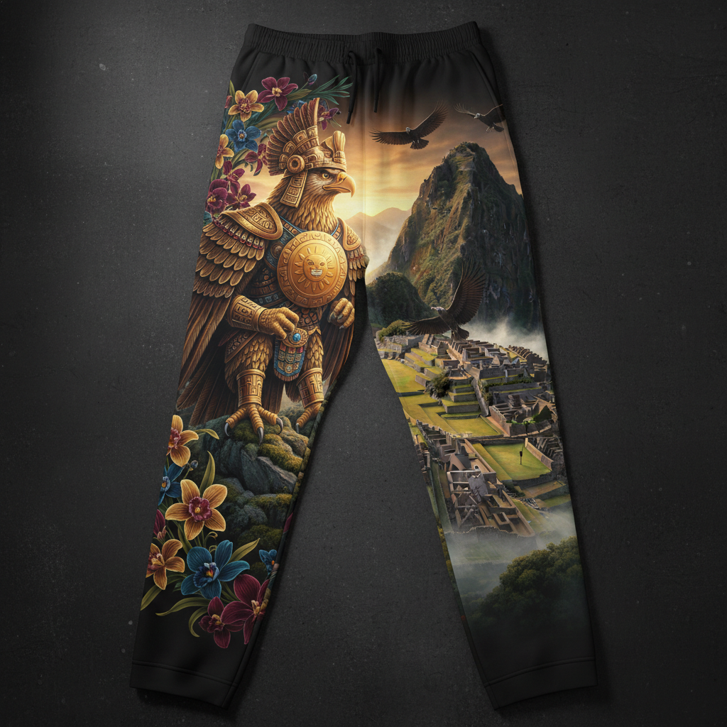 TITAN Inca Eagle Warrior Men's Lounge Pants — Crown Edition