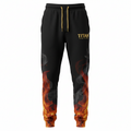 TITAN Inferno Joggers 🔥 — Fire & Smoke Edition