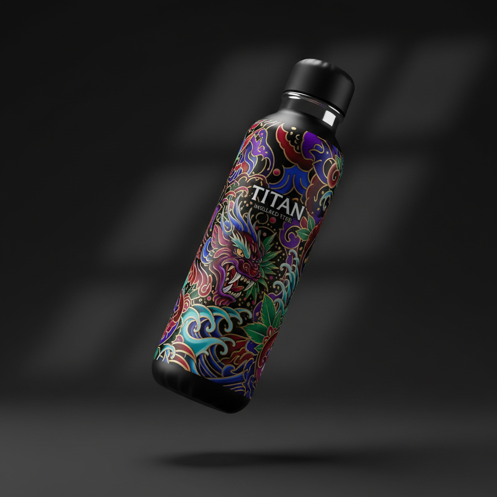 TITAN Insulated Water Bottle - 32oz Stainless Steel