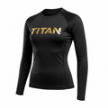 TITAN Kids Compression Shirt - Girls Black