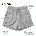 TITAN Kids Shorts - Girls Gray Athletic