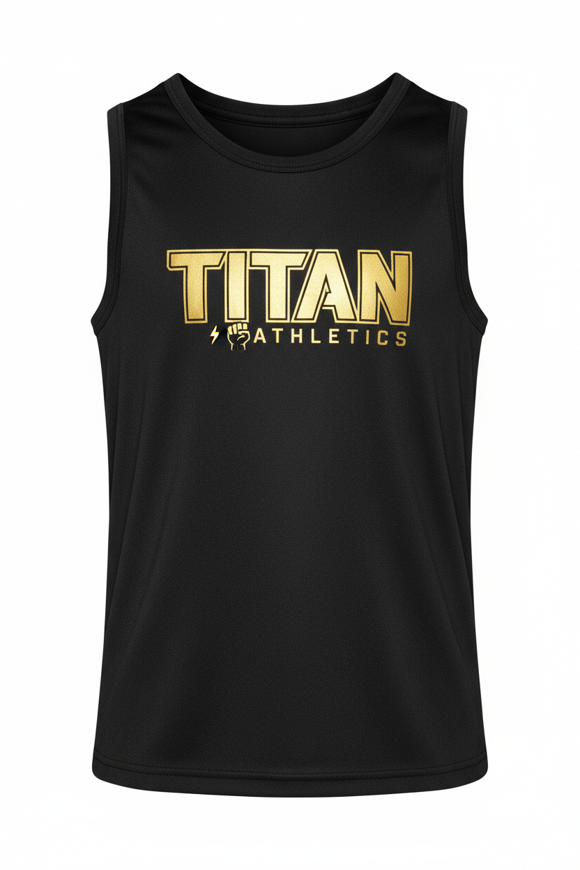 TITAN Kids Tank Top - Boys Black