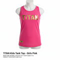 TITAN Kids Tank Top - Girls Pink