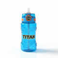 TITAN Kids Water Bottle - 16oz Straw Spill-Proof