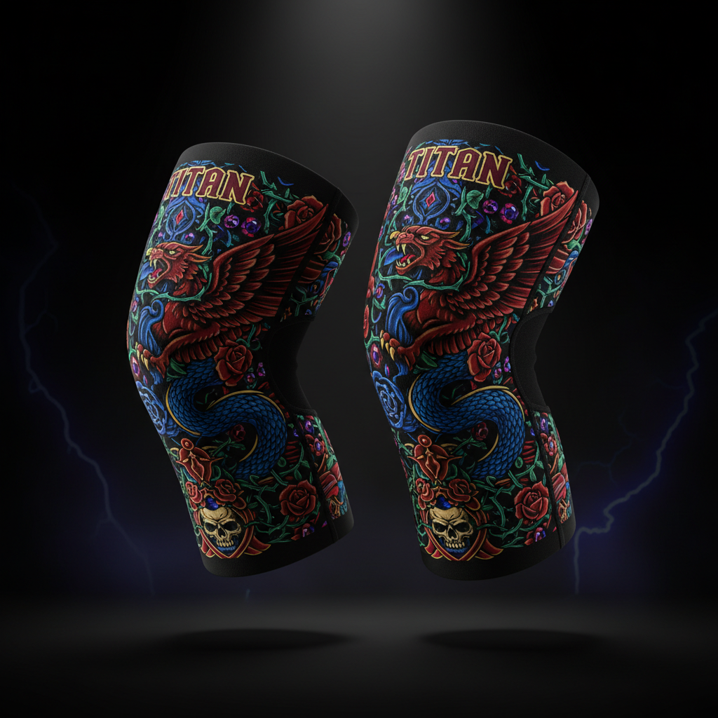 TITAN Knee Sleeves - 7mm Compression Support