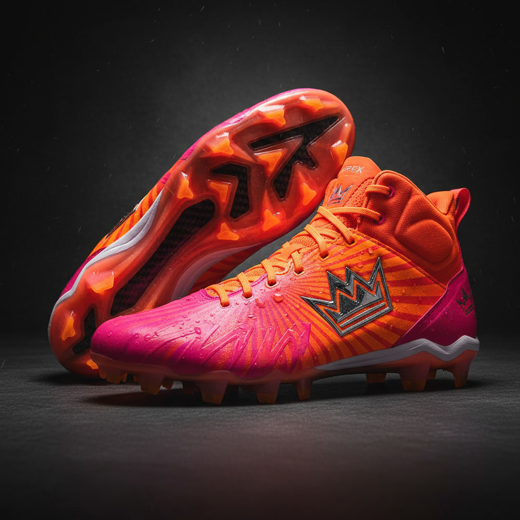 TITAN Lacrosse Cleat — Neon Sunset