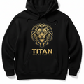 TITAN Lion King Hoodie 🦁 — Bold Tribal Gold Edition