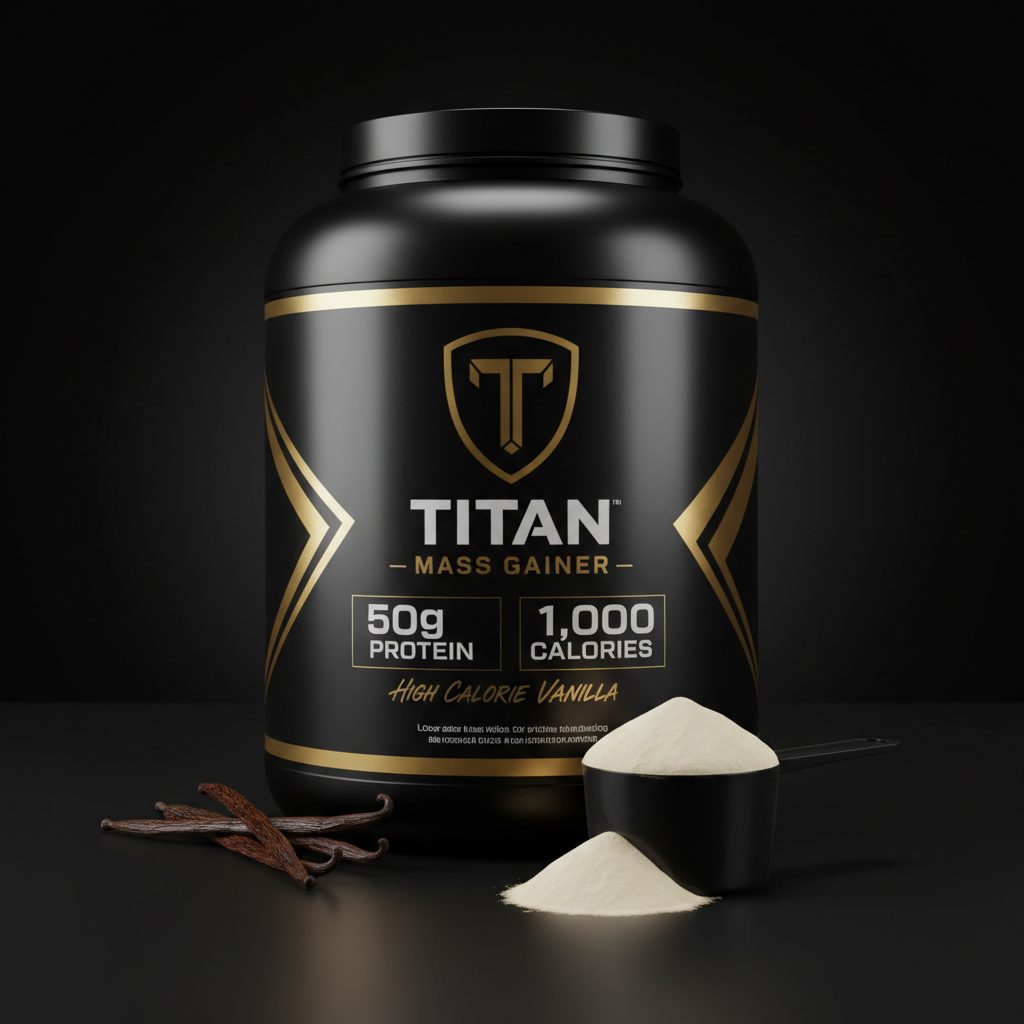 TITAN Mass Gainer - High Calorie Vanilla