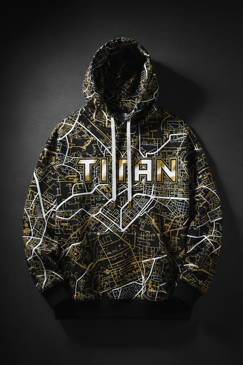 TITAN Men's City Blueprint Hoodie