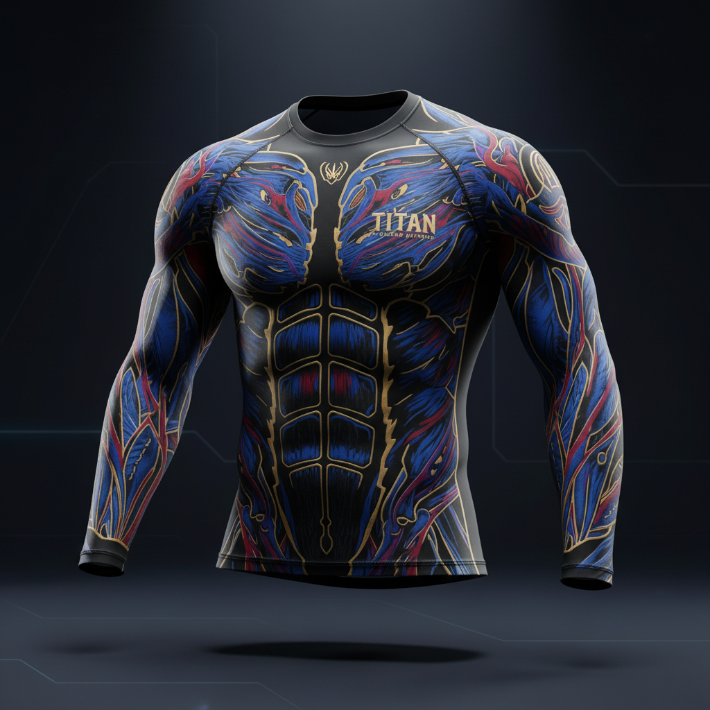 TITAN Men's Compression Shirt - Long Sleeve