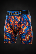 TITAN Men's Flame Compression Shorts