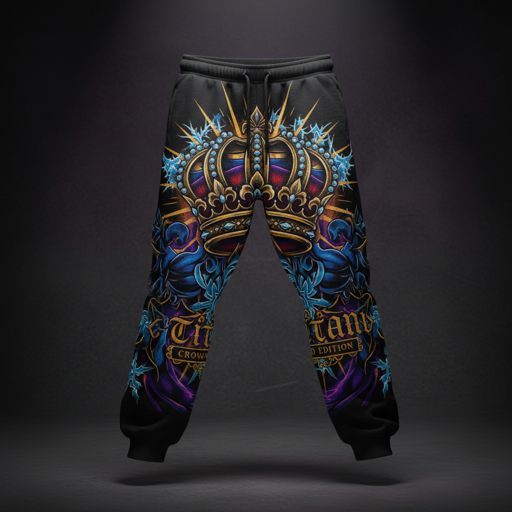 TITAN Men's Fleece Lined Joggers - Crown Edition