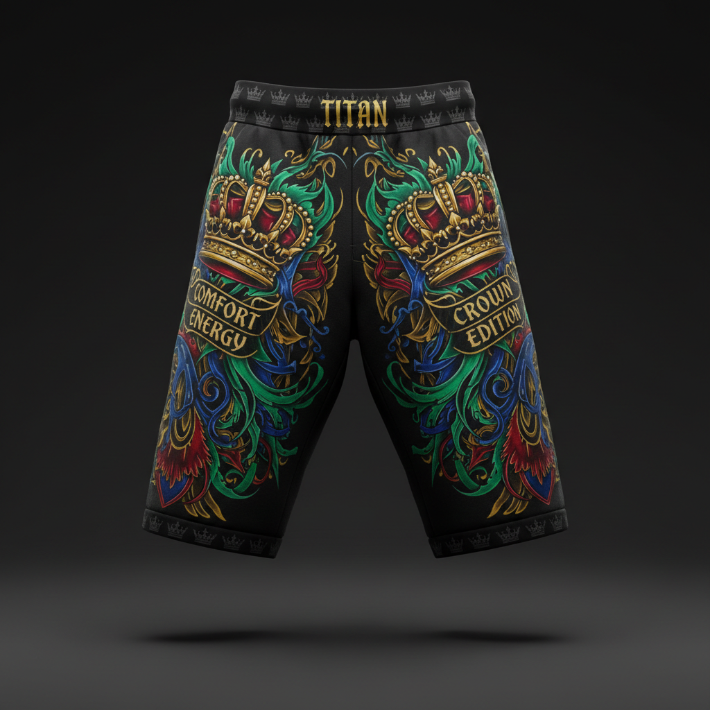 TITAN Men's Jogger Shorts - Crown Edition