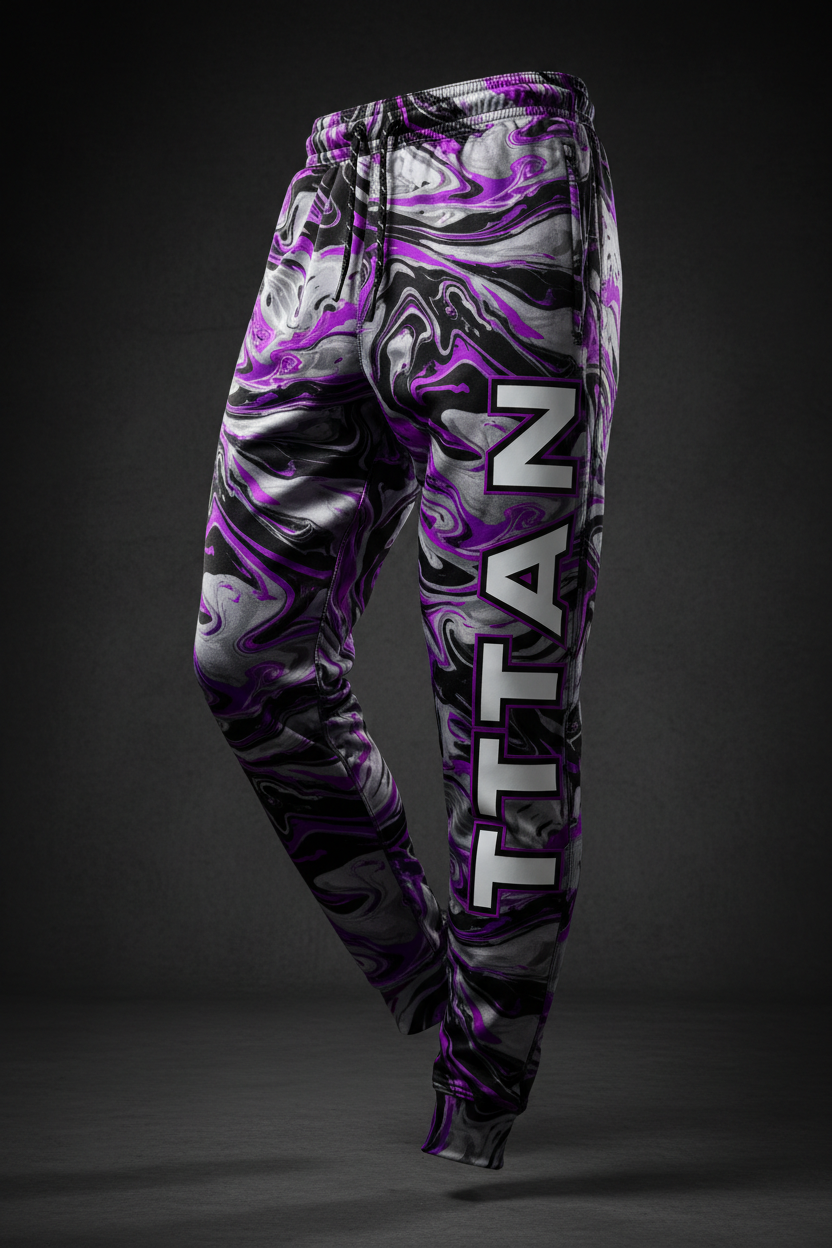 TITAN Men's Marble Swirl Joggers