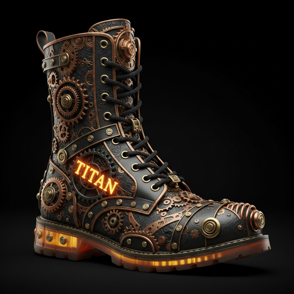 TITAN Men's Steampunk Boot