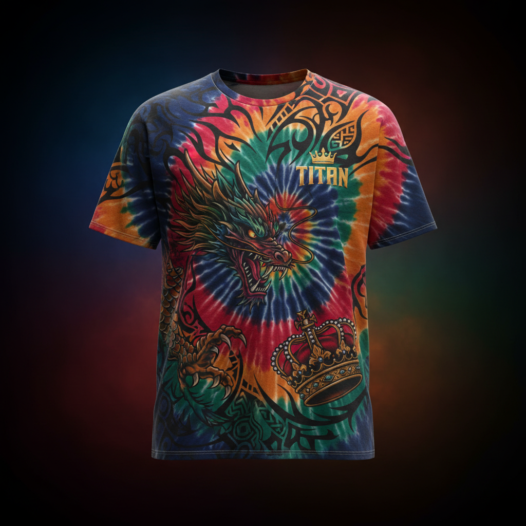 TITAN Men's Tie-Dye Tee