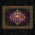 TITAN Microfiber Gym Towel — Royal Crown Edition