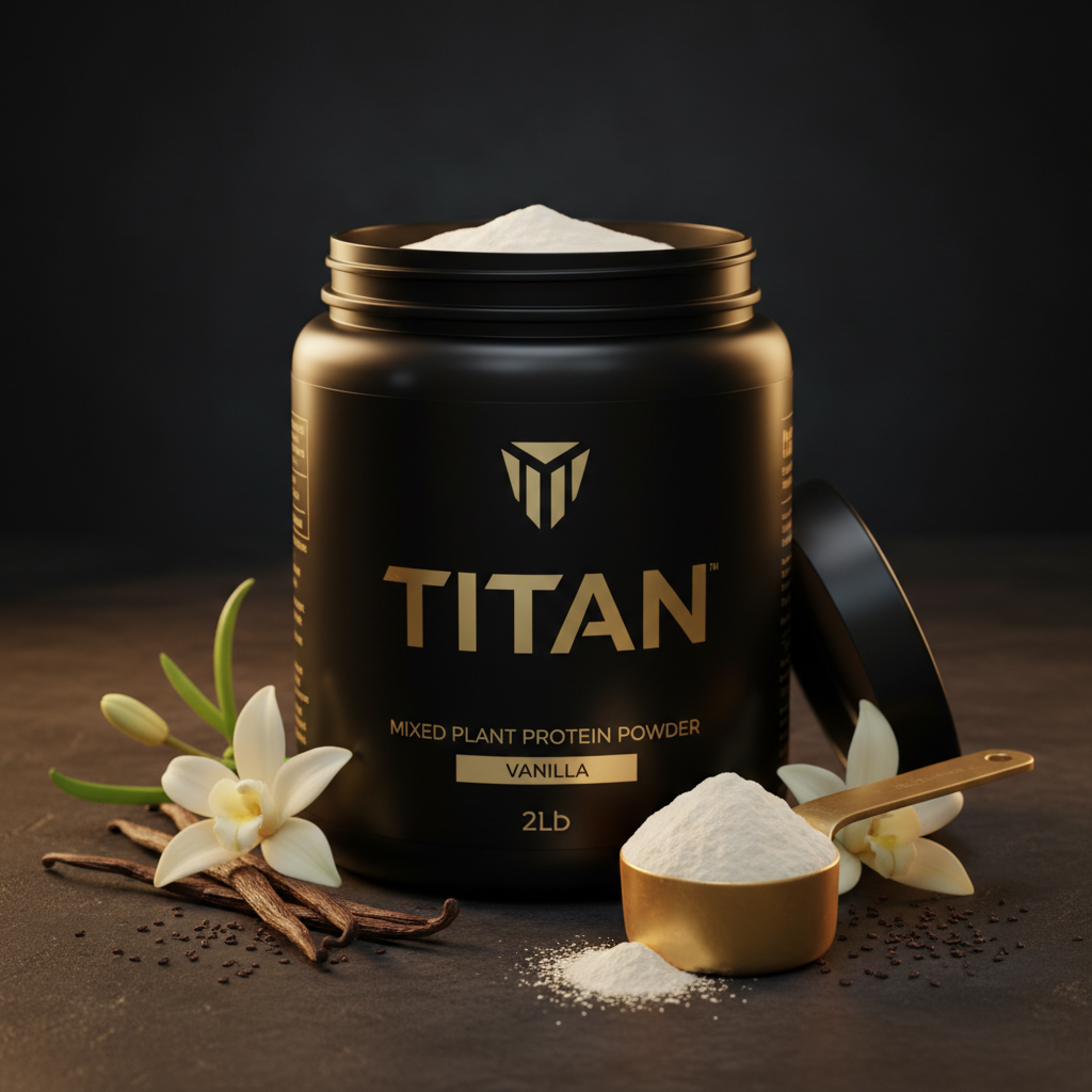 TITAN Mixed Plant Protein Powder - Vanilla