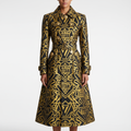 TITAN Monogram Trench Coat